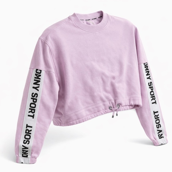 DKNY Women's Cropped Sweatshirt - Picture 2 of 4